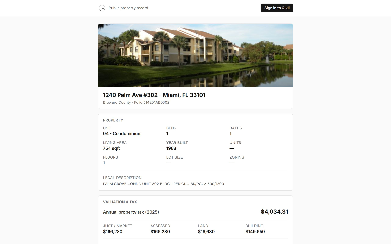 Qikli property search